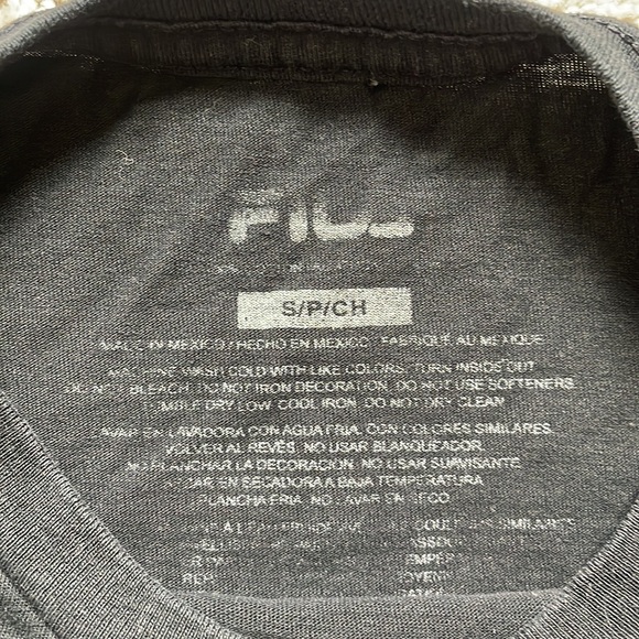 Fila Woman’s Black 1911 T-Shirt - Picture 3 of 6